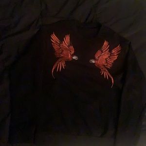 XL slim Zara crewneck thin sweatshirt long sleeve